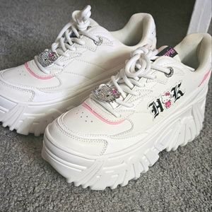 Bershka Hello Kitty Platform Shoes Women US Size 8 UK Size 6 EURO Size 39
